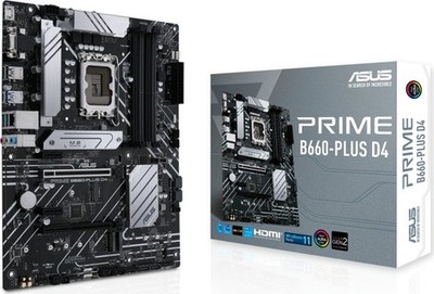 ASUS PRIME B660-PLUS D4 ATX Mainboard Sockel 1700