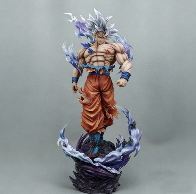Dragon Ball Son Goku Ultra Instinct Figur 42 cm - Super Saiyajin Anime Geschenk