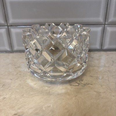 Orrefors Sweden Sofiero by Gunnar Cyren Small Cut Crystal Bowl Dish