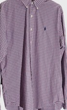 Ralph Lauren Men’s Classic Fit Plaid Long Sleeve Button Down Shirt Sz L
