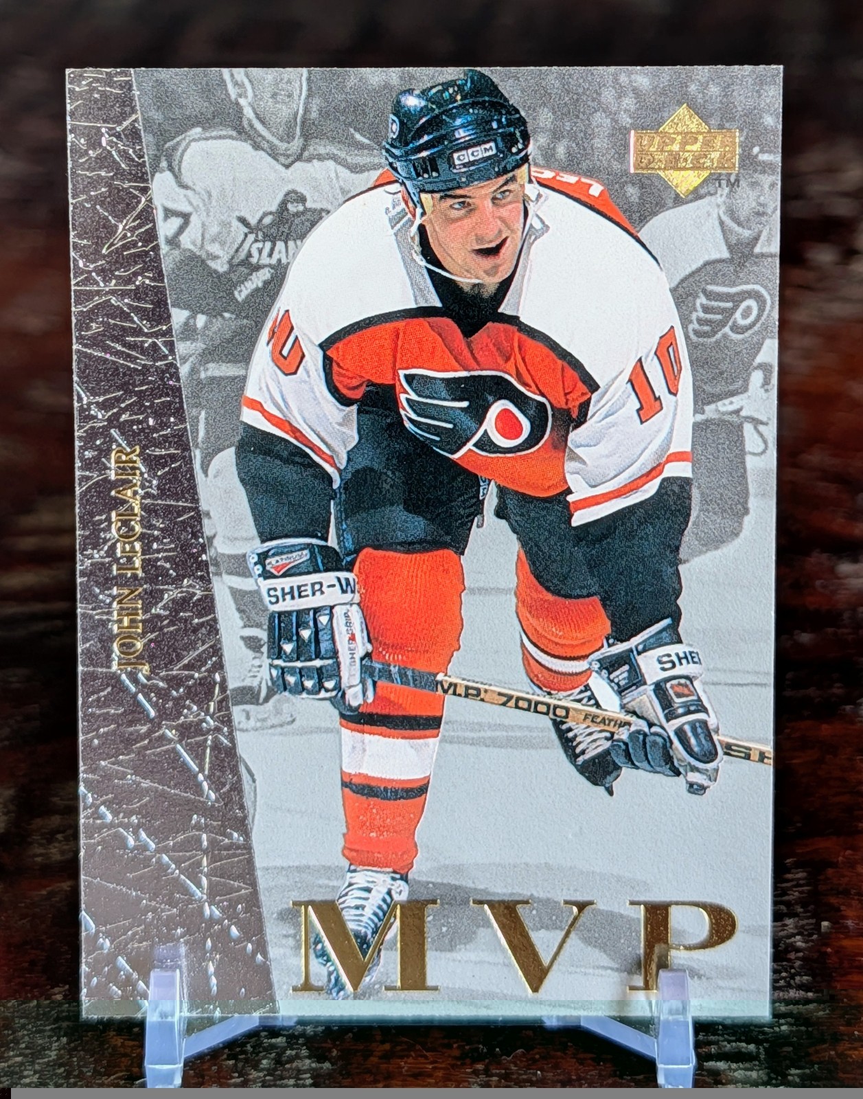 1996-97 Upper Deck Collector's Choice - Mvp John LeClair #UD8