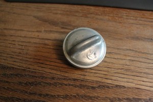 Mercedes Benz Steel Engine Oil Cap 2 1/2" Vintage Used Original, Reutter