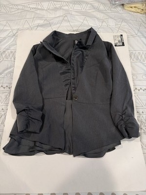 Vanity Women s Blazer, Grey, Small