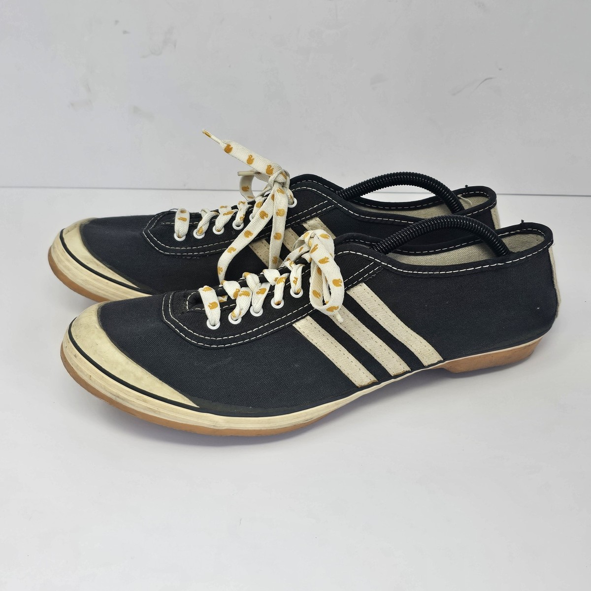 Vintage 1960s Converse Black Label Chuck Taylor Running Track Sneakers Size  13