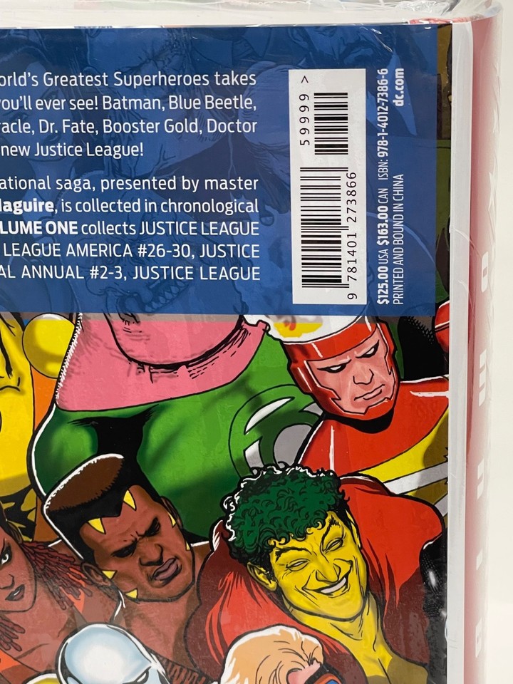 Justice League International Omnibus Vol 1 Hardcover HC DC Comics New ...