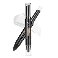 Highlighter Stick, Double Ended Highlighter Makeup Stick with Sponge Brush, Shim