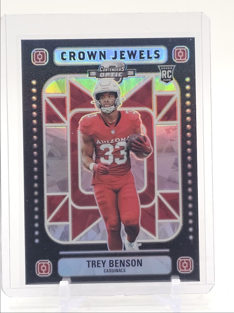 Trey Benson Panini Contenders Optic Crown Jewels #CJTBN Base