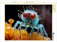 Calvendo Puzzle Puck The Housefly - Microorganisms | 1000 Pieces, Finished Size