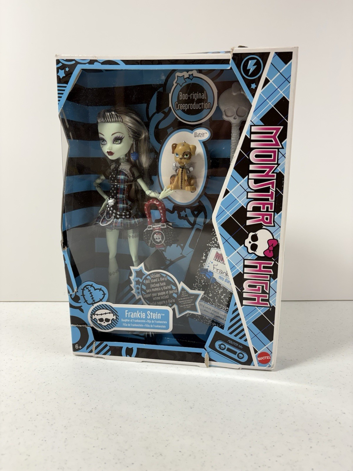 Monster High Frankie Stein Boo-riginal Creeproduction Doll 2024 DAMAGED BOX