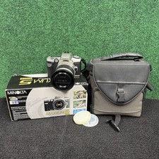 Minolta Maxxum 5 Film camera W/ Minolta Af 28-100mm F3.5-5.6 D Lens  Box