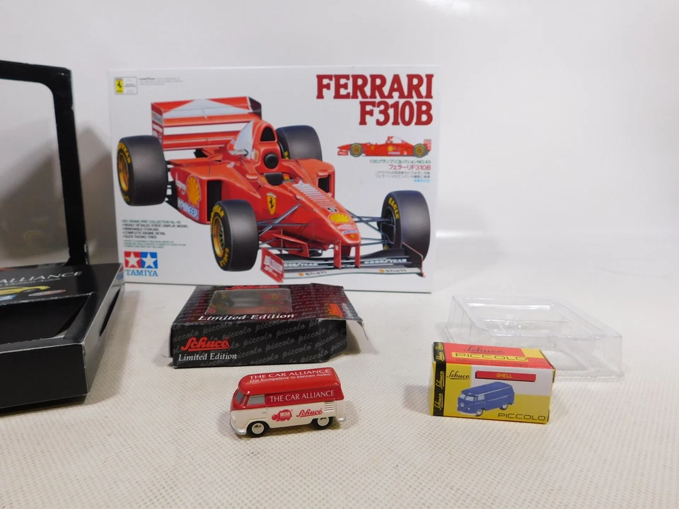 Schuco Tamiya 1:90 1:20 Set The Car Alliance VW Ferrari F310B TOP+OVP #EI130-3 - Bild 2 von 4