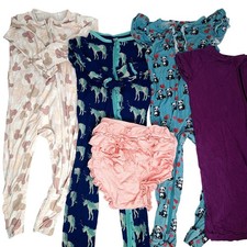 Bamboo Pajamas Zippie Romper Baby 9m-12m-18m-24m Little Sleepies Bambinos Posh