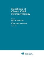 Handbook Of Clinical Child Neuropsychology Elaine Fletcher-Janzen