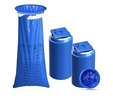 50 Pack Emesis Bag, Disposable Vomit Bags, Aircraft Barf Bags Car Sickness Ba...