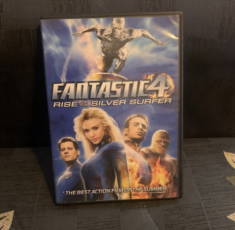 The Fantastic Four: Rise of the Silver Surfer (2009, DVD)