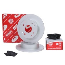 MASTER-SPORT Bremsenset Hinten Bremsscheiben Beläge Satz für HONDA 260mm