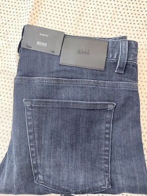 Hugo Boss Delaware Slim Fit Men s Jeans W34 L34 NEW WITH TAGS