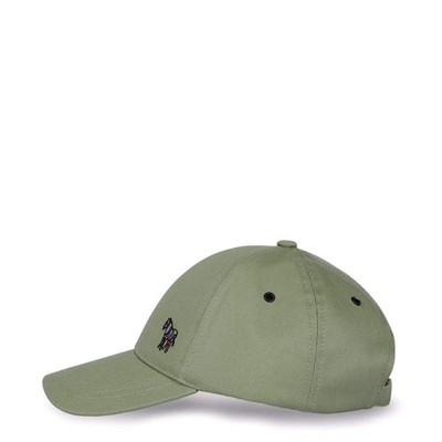 Paul Smith Baseball Cap Zebra Logo hellgrün