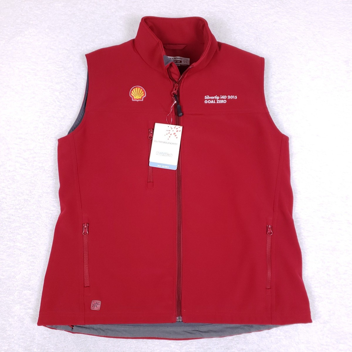 Outer Vest Set アウターベスト 3way ルセラフィム Outer Boundary Vest Large Women Red Shell Oil Silvertip 2015 Full