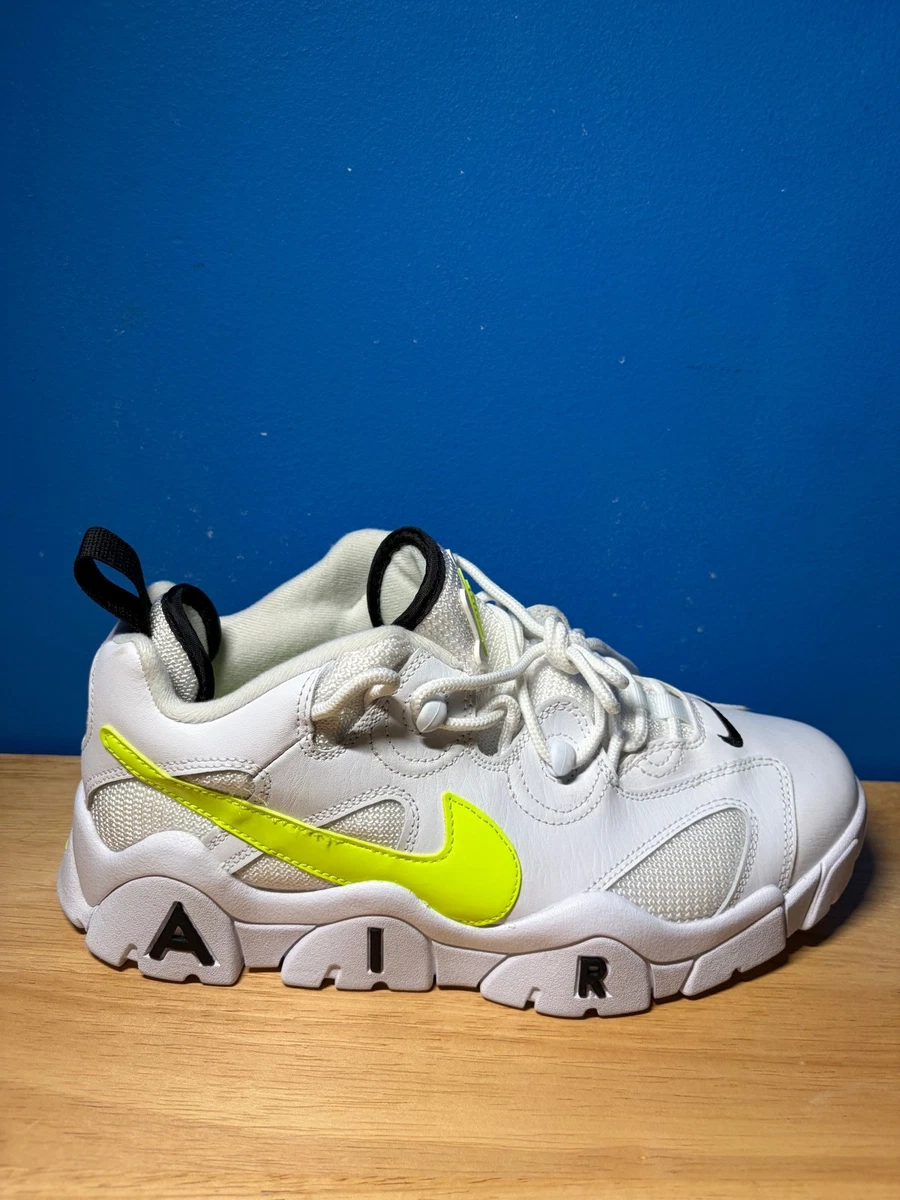 Nike Air Barrage Low White Volt for Sale | Authenticity Guaranteed