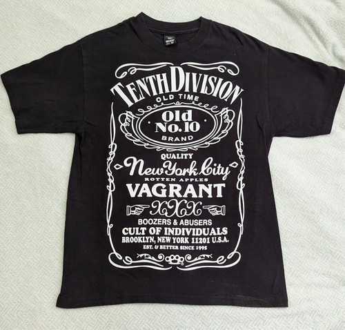 10.Deep Cult Of Individuals Jack Daniels Graphic T Shirt Mens Medium M