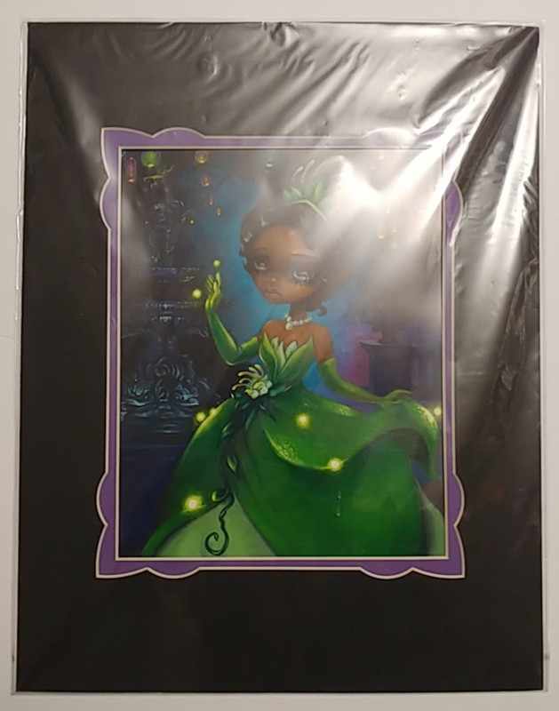 Tiana's Magical Evening (14x18 Matted Deluxe Print, Jasmine Becket-Griffith)