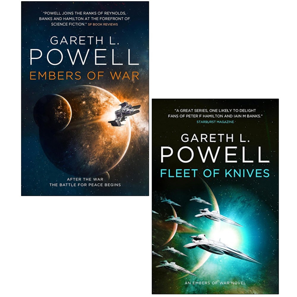 Embers of War Series 2 Books Collection Set By Gareth L. Powell Embers of War,