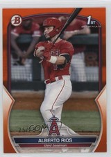 2023 Bowman Draft Orange 25/25 Alberto Rios #BD-168 0e9i
