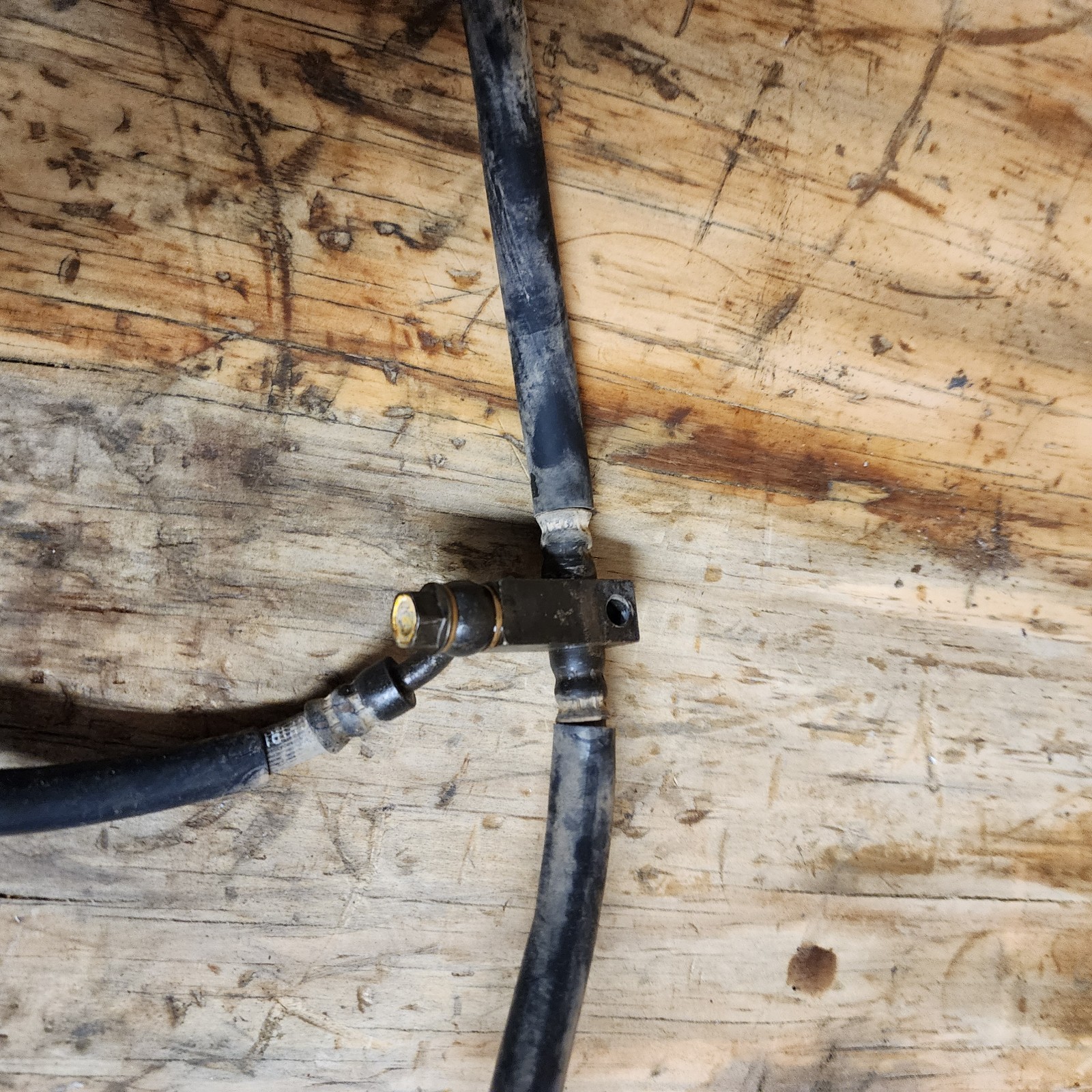 2002 HONDA FOREMAN 450 4X4 TRX 450FE OEM FRONT MASTER CYLINDER BRAKE HANDLE