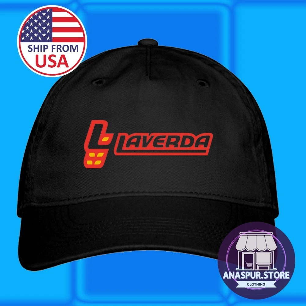 Laverda Motorcycle Black Baseball Cap Hat Adult Size Adjustable S/M & L/XL
