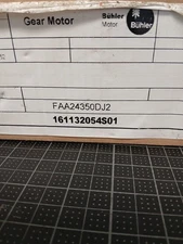 Buhler Motor Gear Motor FAA24350DJ2,  24V Right 161132054S01