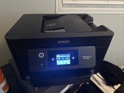 Epson WorkForce Pro WF-3820 Wireless All-in-One Printer - Used No Ink Included