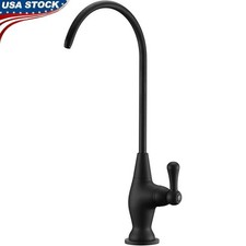 High Arc Drinking Water Filter Faucet 360 Swivel Kitchen Installation Kit New