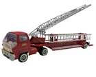 Vintage 1960 Tonka TFD Aerial Ladder Fire Truck w/ 3 Ladders Working Winch Steel