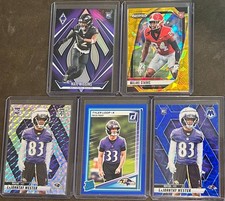 2024-25 Panini Football Baltimore Ravens 5 Card Parallel Trading Lot