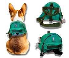 Dog Hiking Backpack Lightweight, Adjustable, and Waterproof Pet Poopbag Holde...