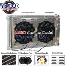 For 1968-1972 Chevy Pontiac Gto Buick Riviera Skylark Radiatorshroud Fan Cc161