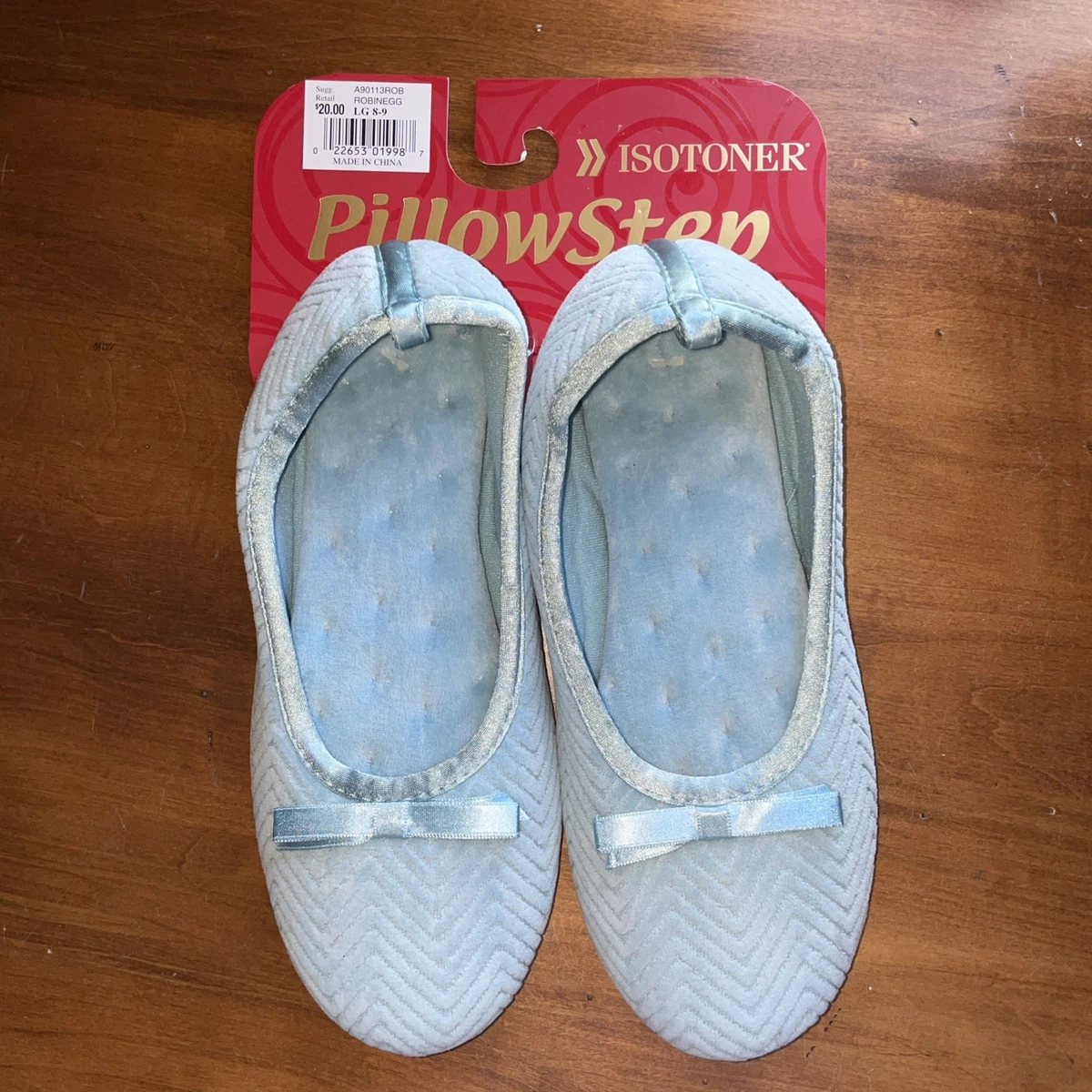Isotoner 98972LAVSAMA - Pantofole Chiuse Da Donna, Modello Balletto, Morbide E Lavabili, Con Suola Antiscivolo