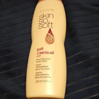Avon Skin So Soft Soft & Sensual Argan Moisturizing Body Lotion, 11.8 fl oz