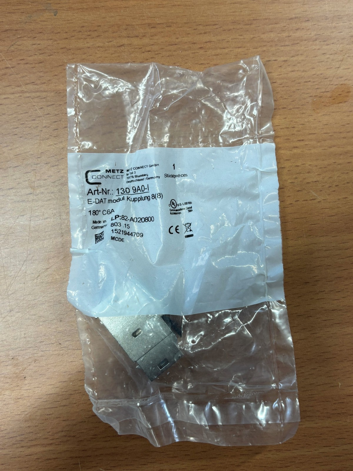 Metz Connect 1309A0-I Kupplung