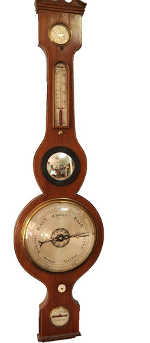 Templeton/Watch Maker Wheel Banjo 37" Temp Barometer Humidity