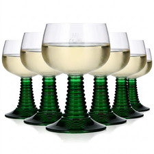 Weinr&ouml;mer 6er Set 0,2l geeicht R&ouml;mer Gl&auml;ser gr&uuml;ner Fu&szlig; Wei&szlig;wein Table Roc Gastro