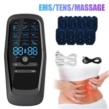 27 Modes Tens Unit Muscle Therapy Pain Relief Stimulator Machine Pulse Massager