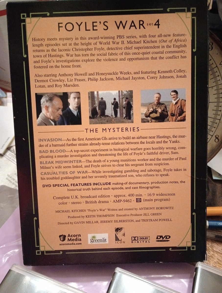 FOYLE’S WAR DVD BOX 2 (Vol-9～Vol-14)セル版 Amazon.com: Foyle's War: Complete Series [DVD] : Multiple, Michael