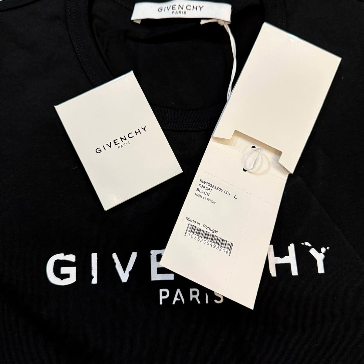 Tシャツ・カットソー GIVENCHY Women Tops BW70EKP705001 Black Givenchy - Girl Black T-Shirt With Logo 02 - annameglio.com
