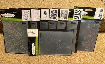 YOUR CHOICE: DARICE EMBOSSING ESSENTIALS FOLDER - SCRAPBOOKING, CARD MAKING, ETC