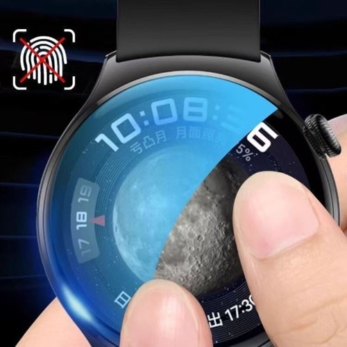 5PCS Screen Protector For Huawei Watch 5 42mm/46mm Full Coverage Ultra-HD - Zdjęcie 7 z 8