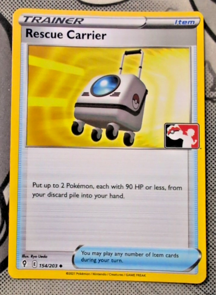 Rescue Carrier 154/203 Pokemon Play! Prize Pack Series 1/2
