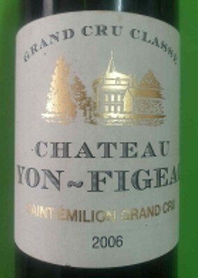 Chateau Yon Figeac 2006 Grand Cru Classe Bordeaux Frankreich 0,75L. 13% Rotwein