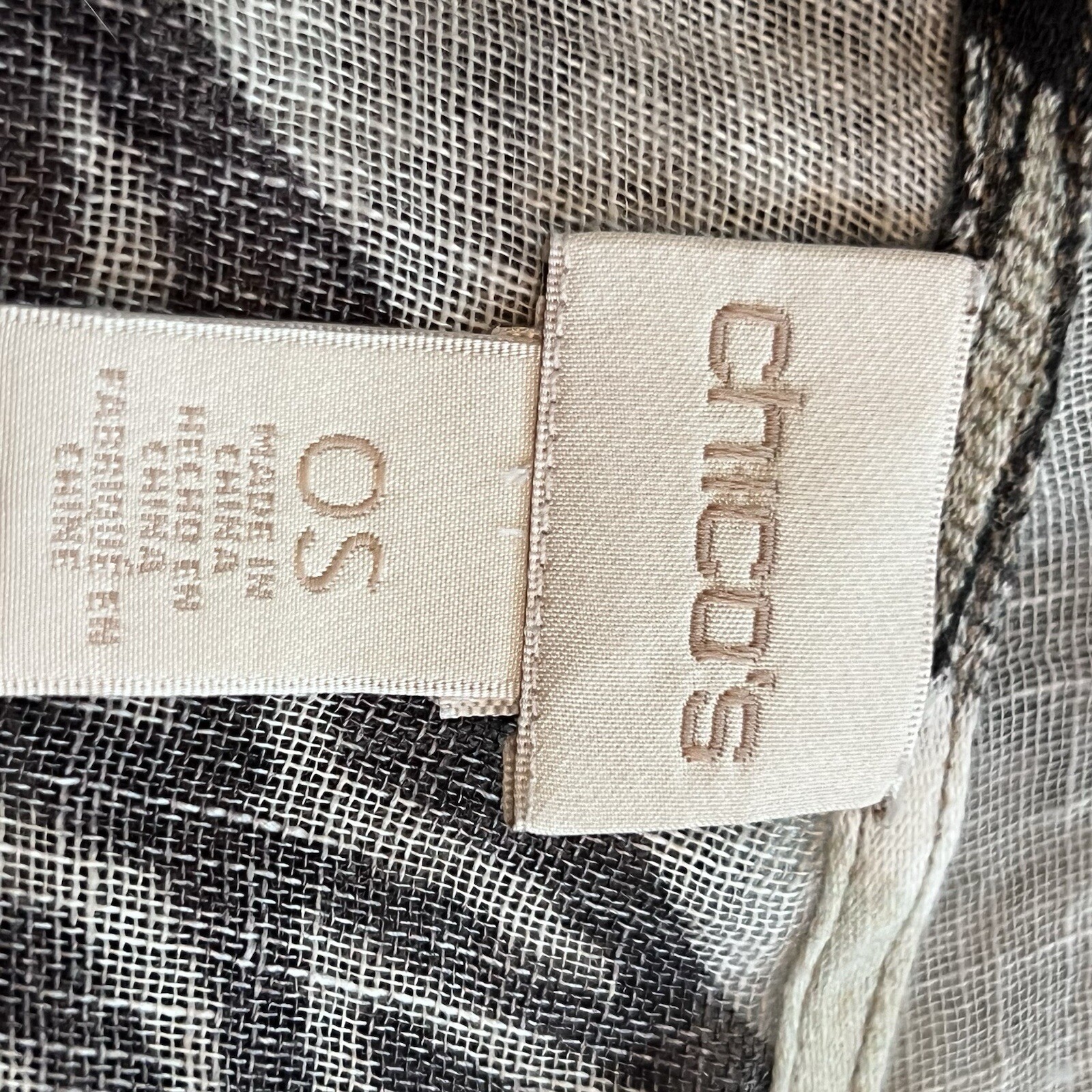 Chico’s Patchwork Geometric Lightweight Textured … - image 6